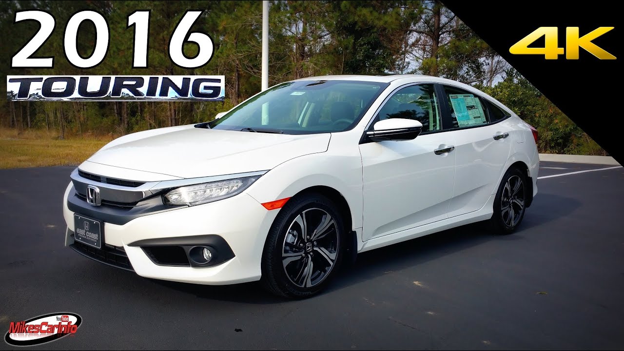 👉 2016 Honda Civic Touring - Ultimate In-Depth Look in 4K