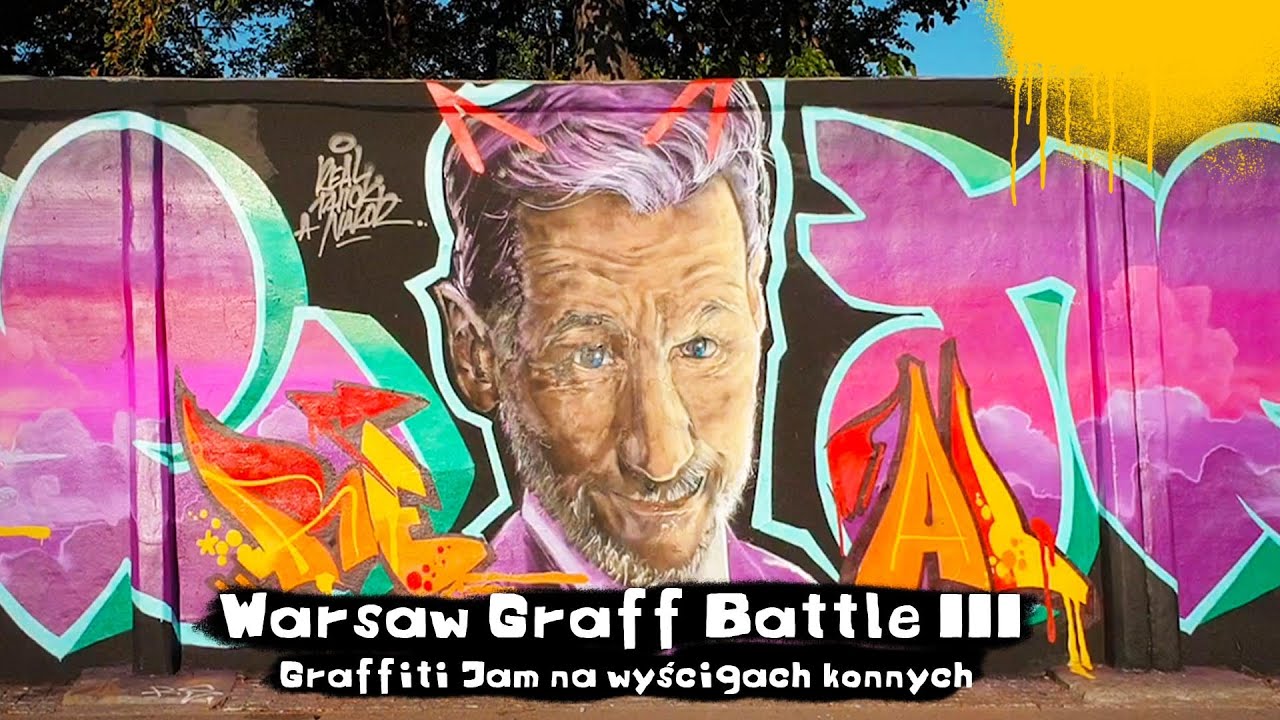 Warsaw Graff Battle 3 - Graffiti Jam na wyścigach konnych