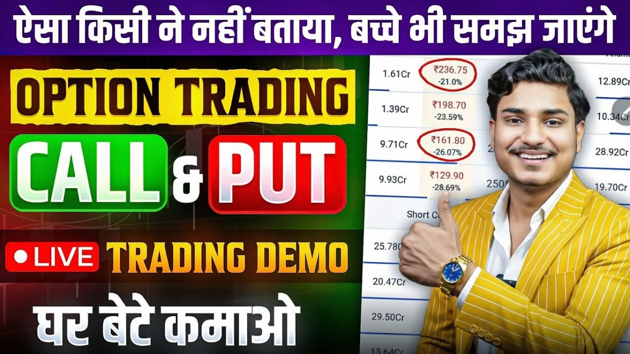 Option Trading Kaise Karte Hain | Option Trading Kaise Karen | options trading for beginners
