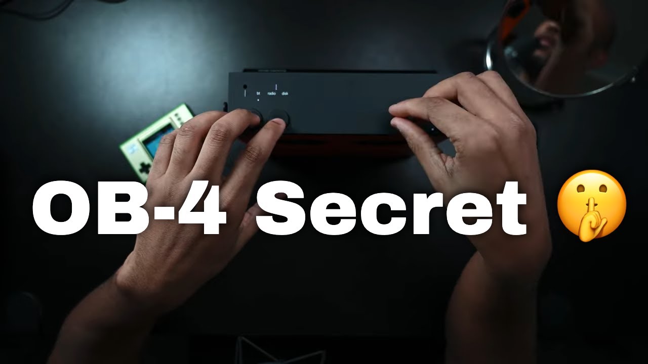 teenage engineering OB-4 - super secret feature?!