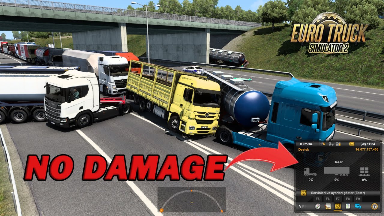 NO DAMAGE MOD ! ETS 2 1.43