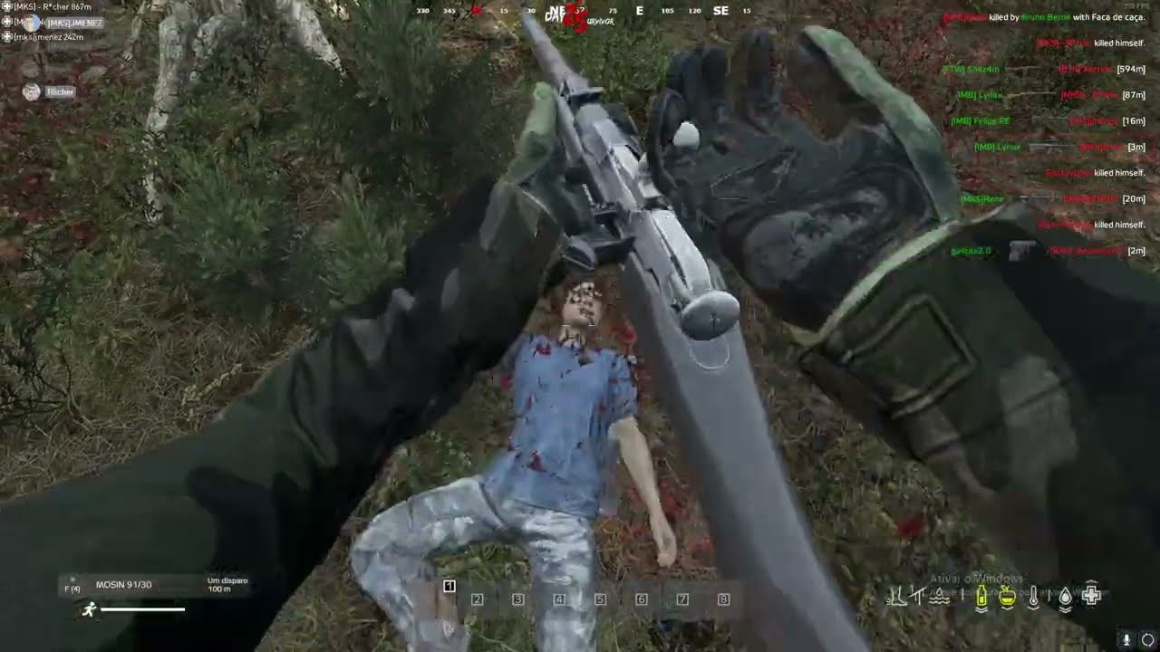 DAYZ - DROPSHOT? AMASSADOS