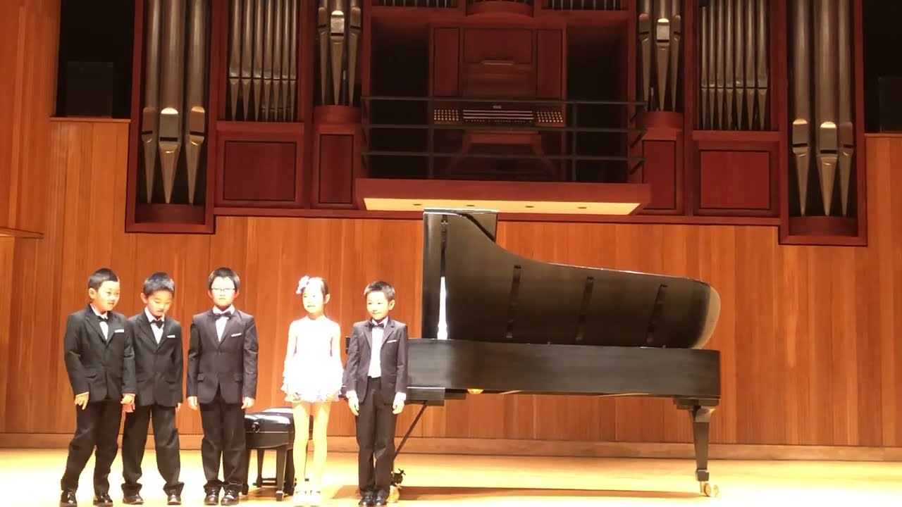 RMA Students Jeremy Zhao, Olivia Hu, Bryant Li, Allyn Xiong & Richard Hu Performing Waltz By Klassen