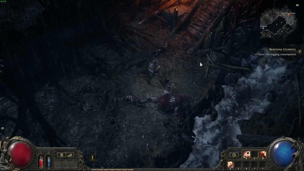 POE 2: How to Attack In Place?