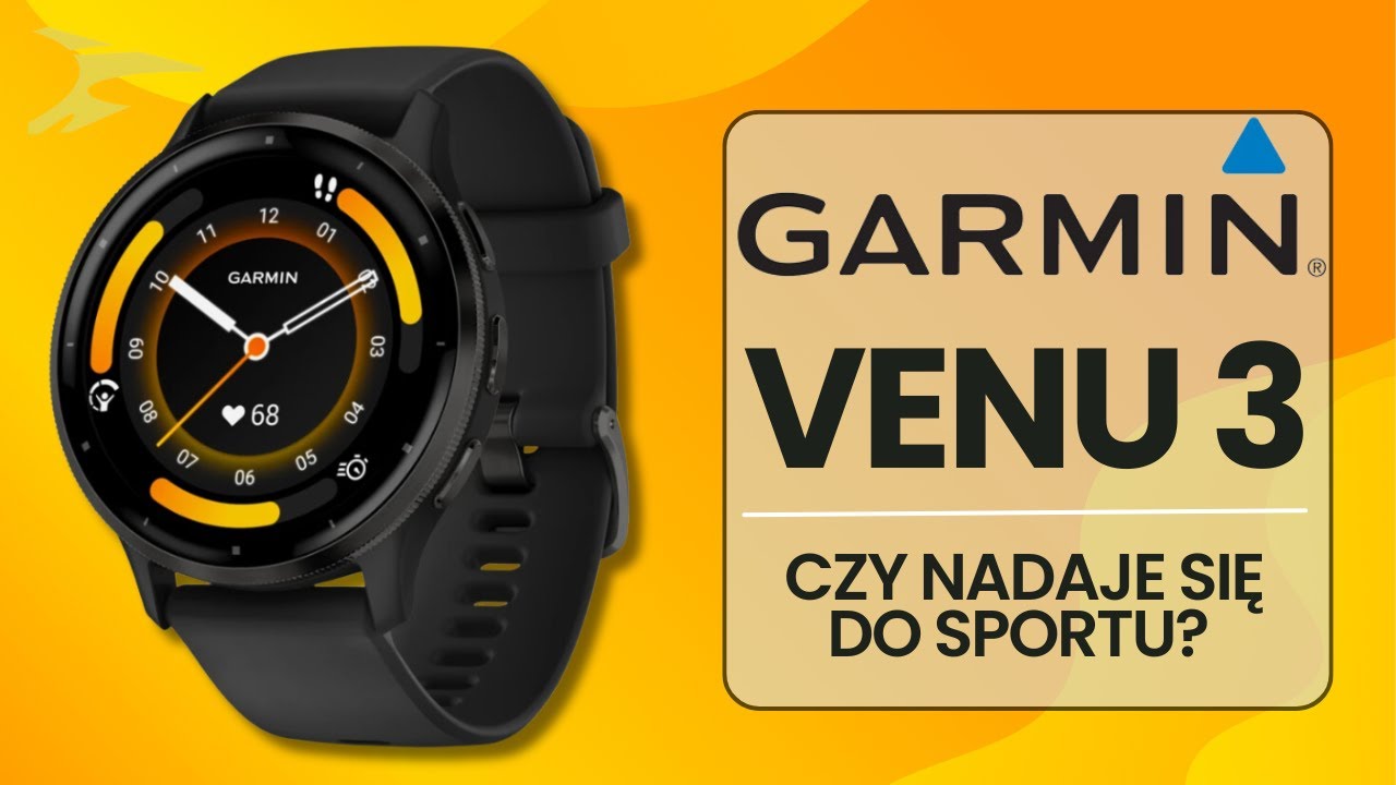 GARMIN VENU 3 - w pełni sportowy smartwatch? Recenzja sportowa