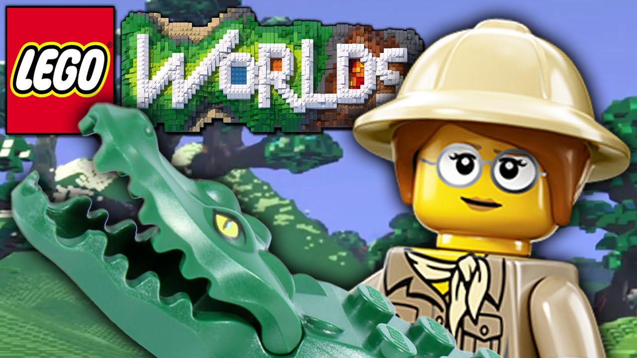 Krokodille Surfing! - Lego Worlds