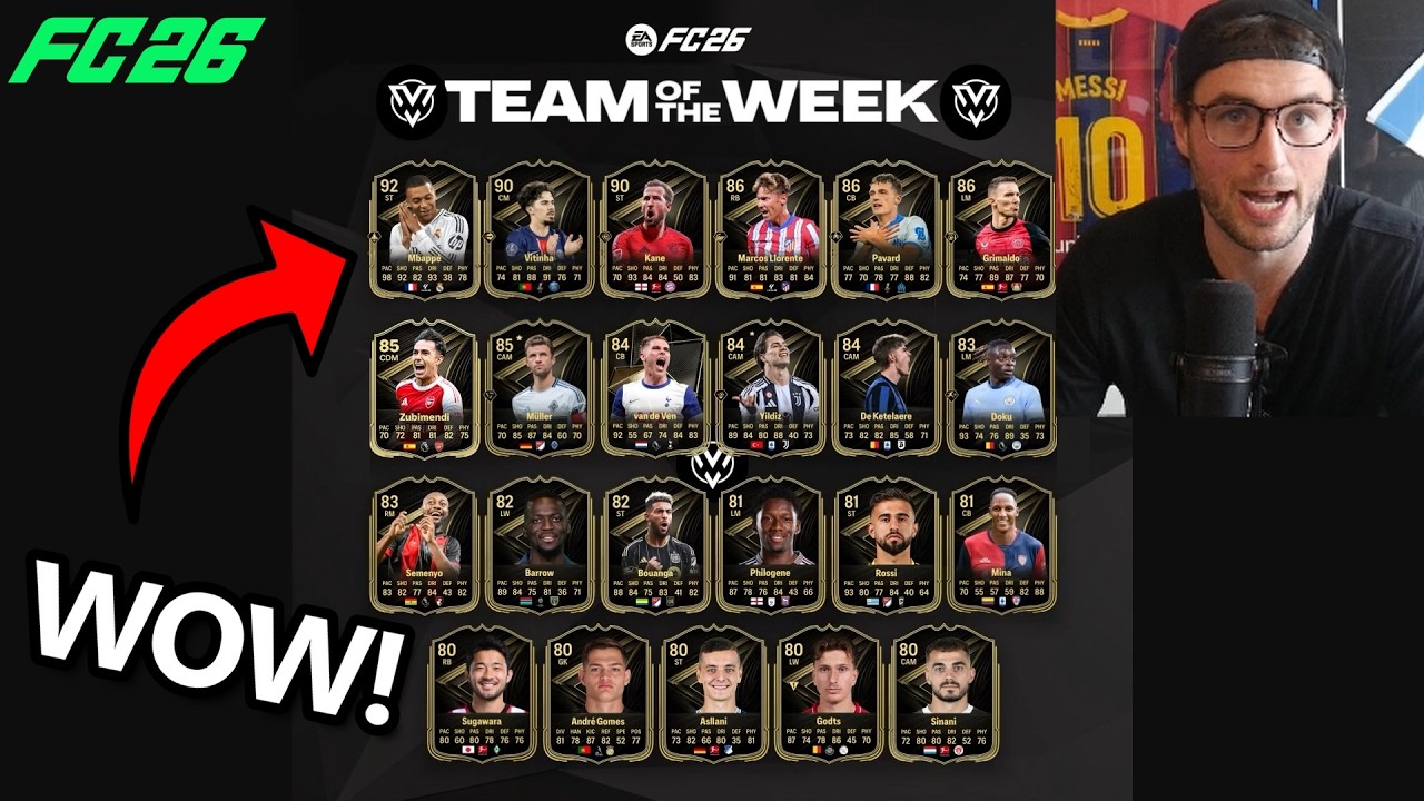The 1st TOTW of FC26 is About to be INSANE!