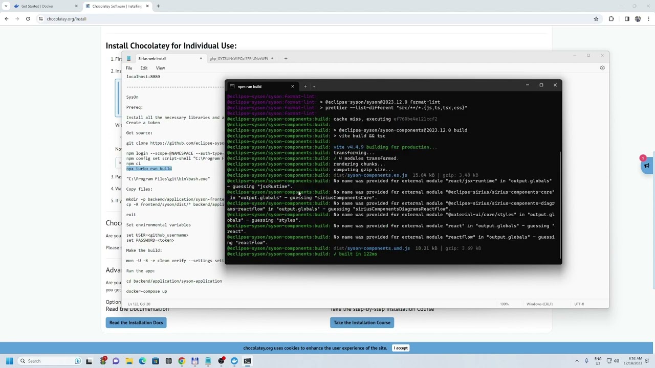 Installing SysOn for SysML V2 on a local computer
