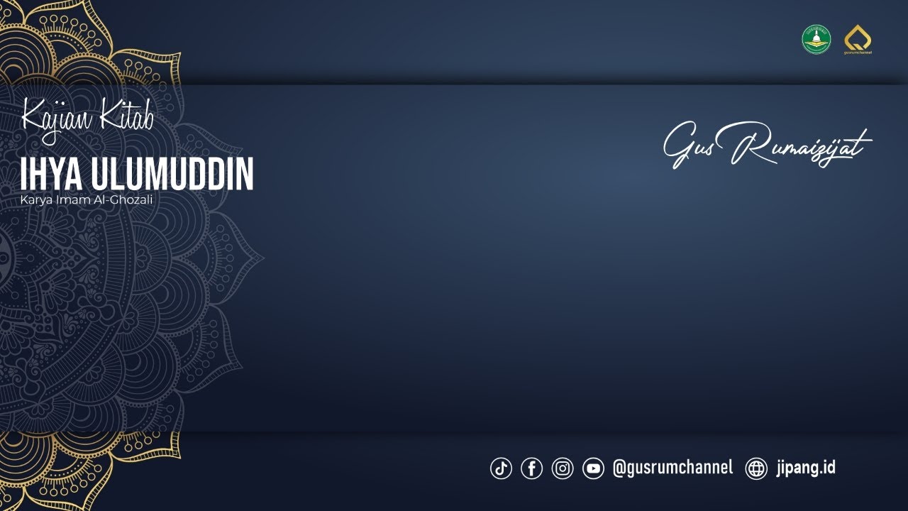 AL QURAN PUNYA MAKNA DHOHIR DAN BATIN | KAJIAN KITAB IHYA’ ULUMUDDIN