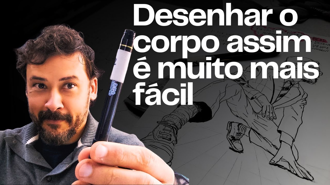 O Jeito Mais Fácil de Desenhar a Figura Humana!