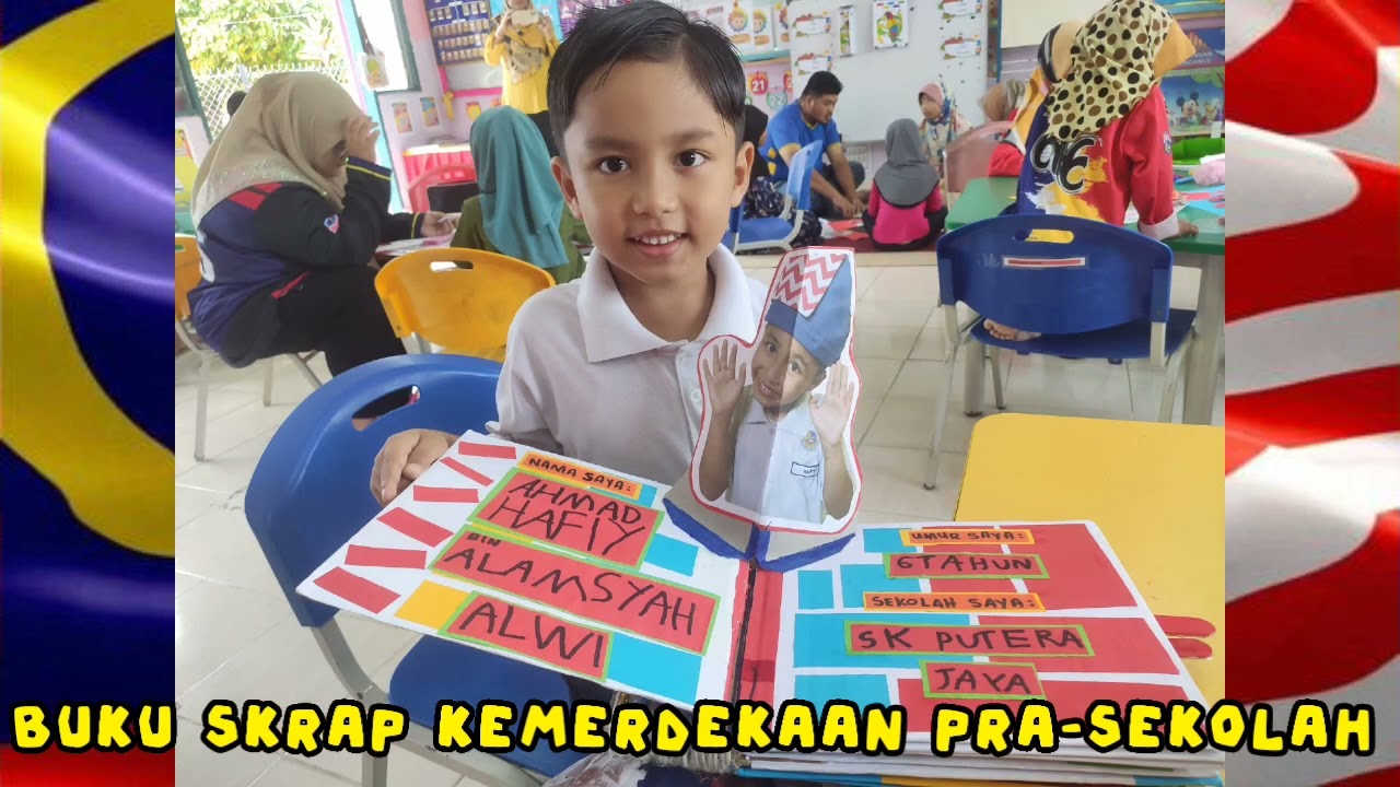 Buku Skrap Kemerdekaan Pelajar Pra-Sekolah