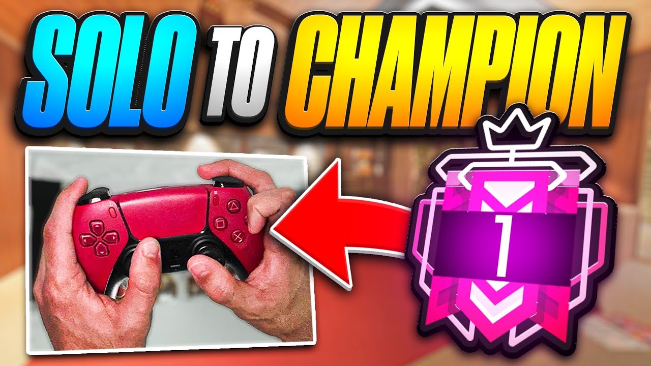 (HANDCAM) HOW TO SOLO QUEUE COPPER TO CHAMPION - Guide By Console Pro - Rainbow Six Siege Ranked