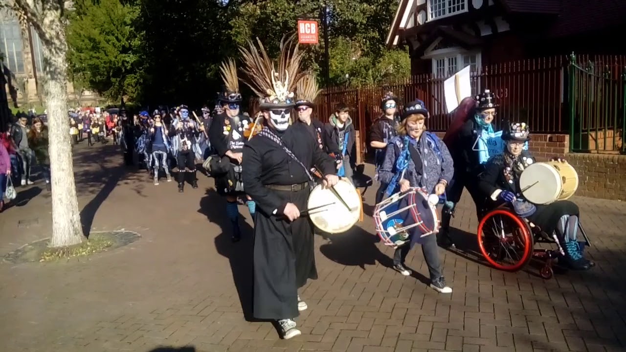 Lichfield Festival of Folk parade , 19 October 2019