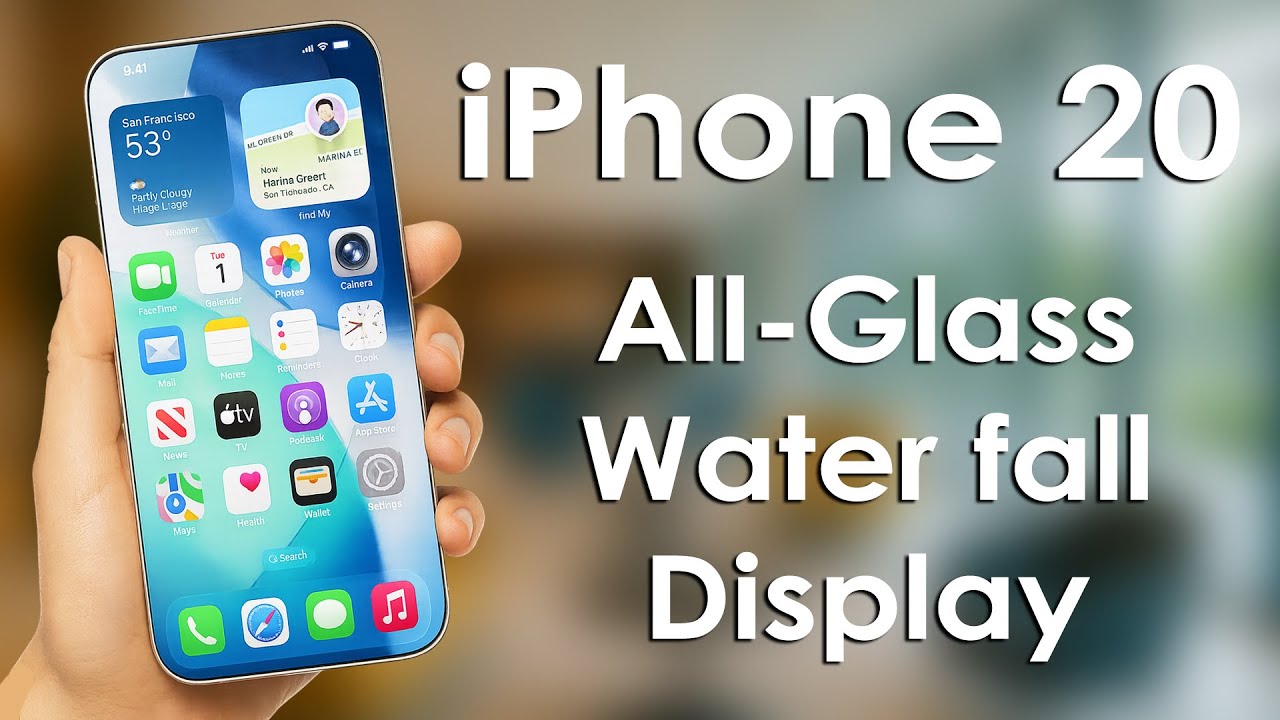 iPhone 20 Design Leak, All-Glass Redesign for 2027! The 20th Anniversary iPhone