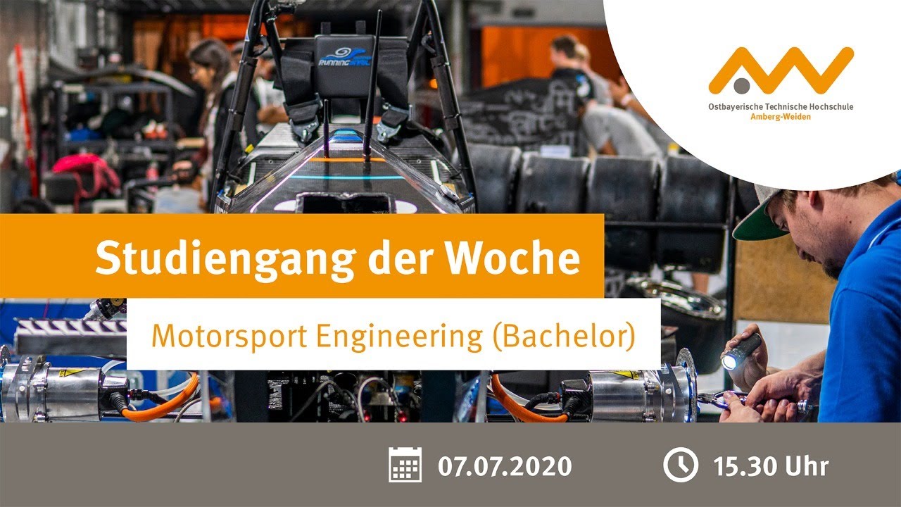 Studiengangsvorstellung Motorsport Engineering (Bachelor)