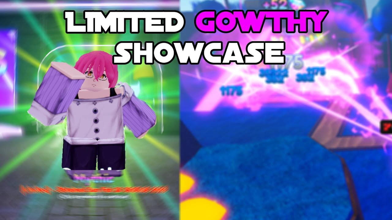 *LIMITED* Gowthy Anime Adventures Showcase (Roblox)