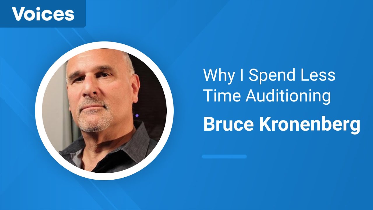 Nailing A Voice Over Audition in 3 Takes