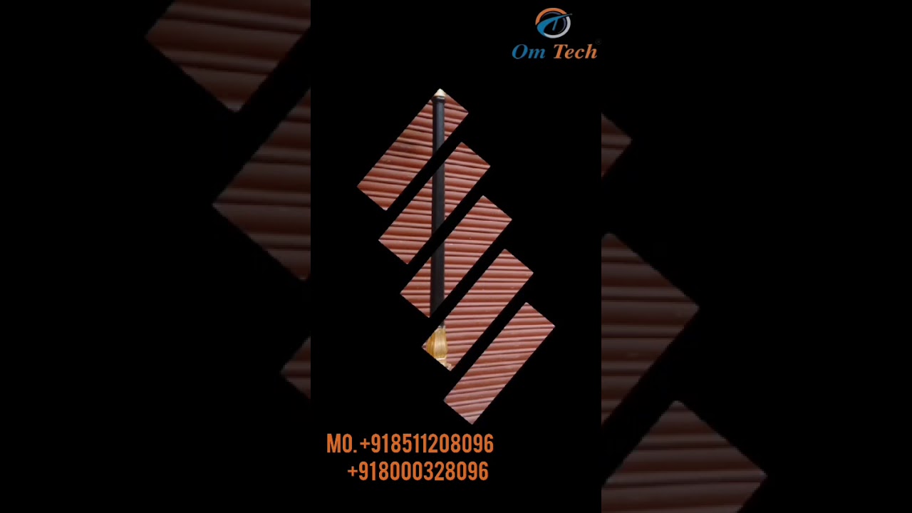 OM TECH ALL Type of Mfg. Street Lighting Pole