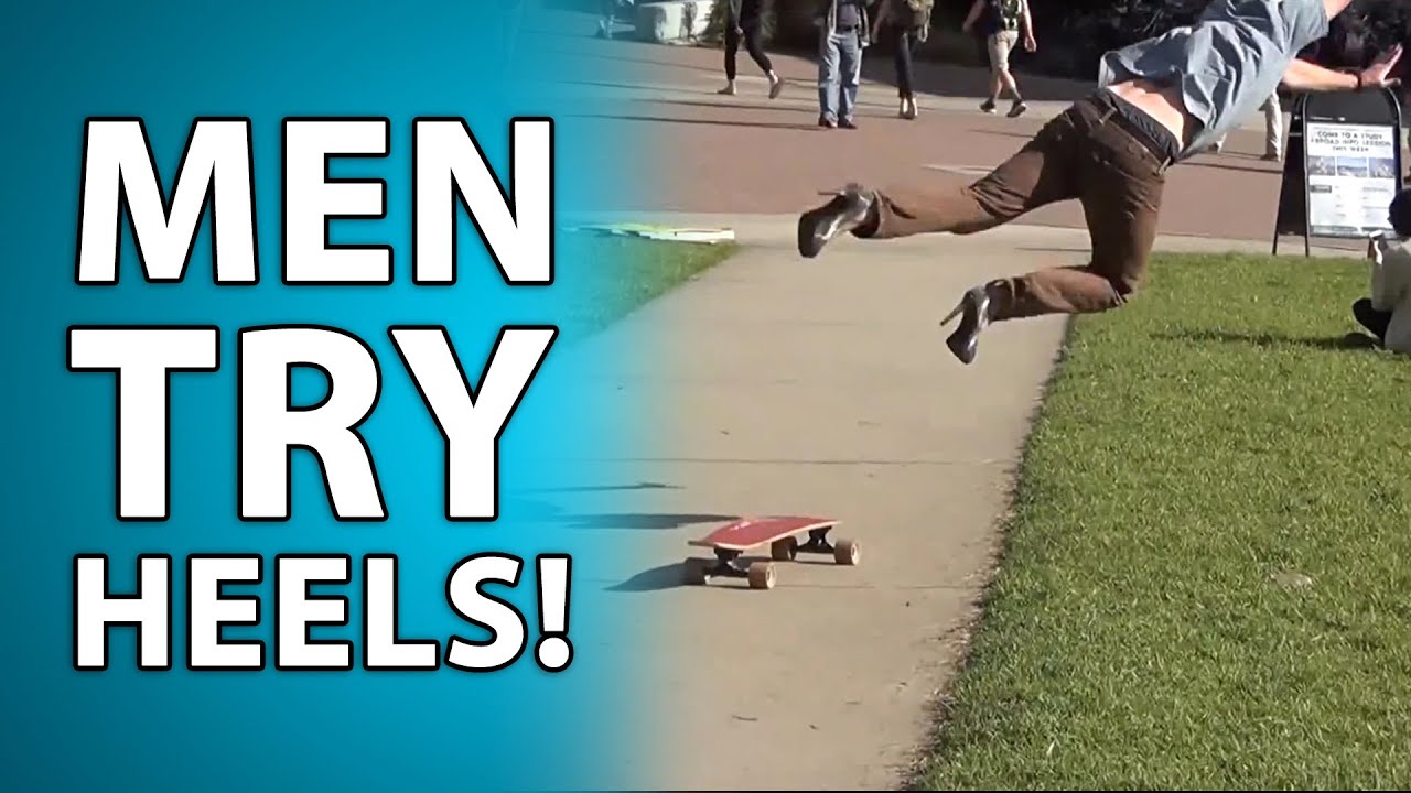 Are MEN BETTER than WOMEN in HIGH HEELS? LOL!