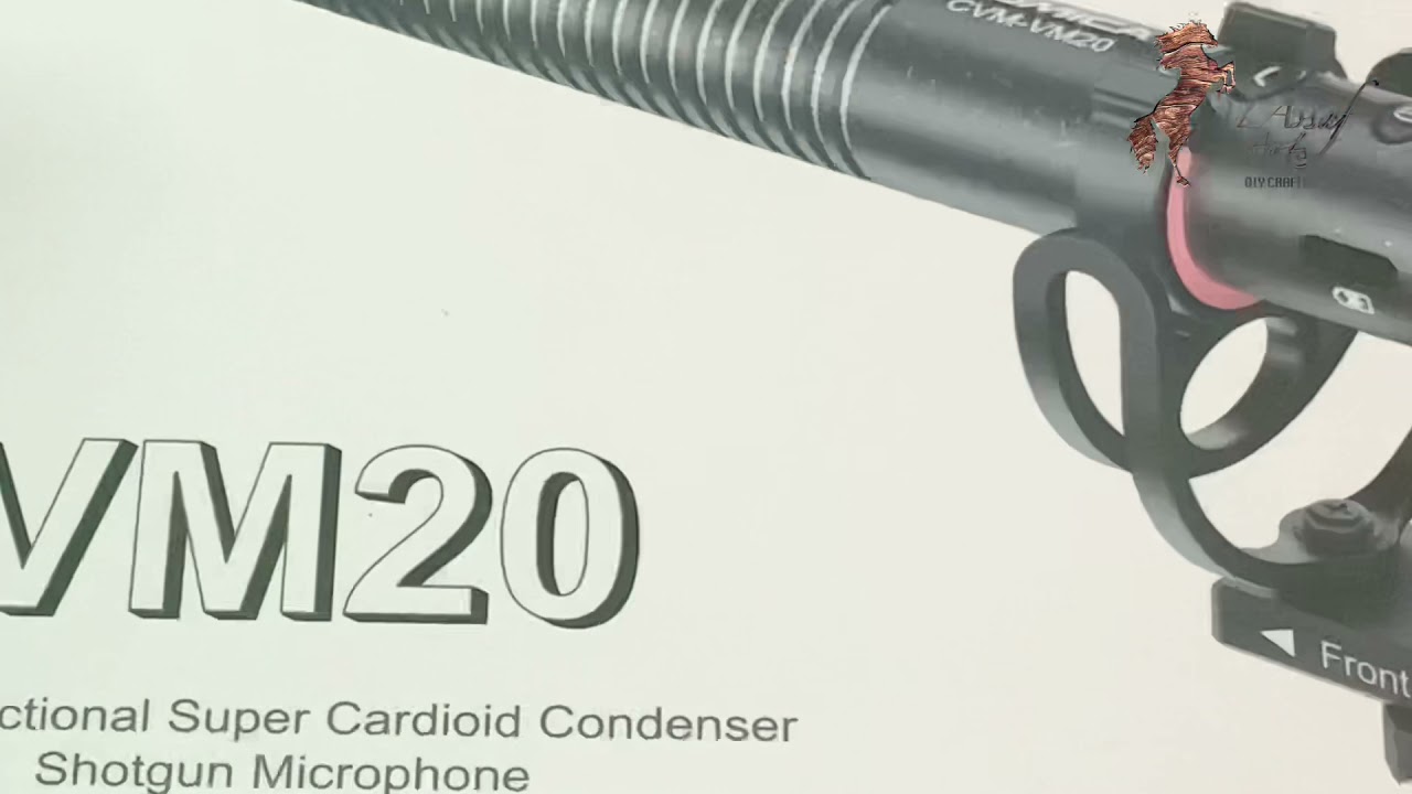 Comica CVM-VM20 unboxing