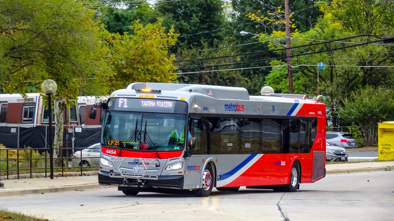 WMATA Metrobus Exclusive!!! 2019 New Flyer Xcelsior XD40 #4454 On Route F1