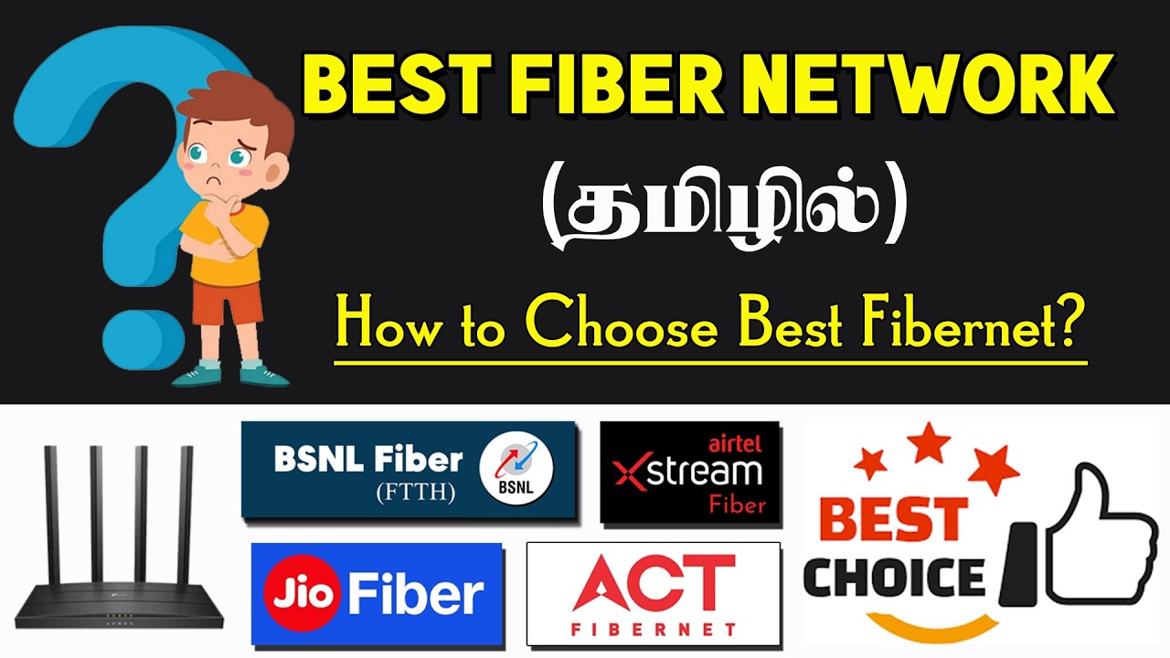 Best Fiber Internet Connection for Home in Tamil | Top Broadband Plans in India