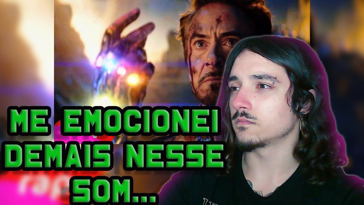 (CHOREI MUITO) REAGINDO ao Rap do Homem de Ferro - EU SOU O HOMEM DE FERRO | NERD HITS | REACT