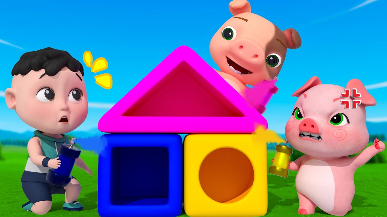 Con Lợn Éc - Liên Khúc Nhạc Thiếu Nhi Remix Vui Nhộn Cho Bé - Hoạt Hình Thiếu Nhi Con Lợn Vui Nhộn