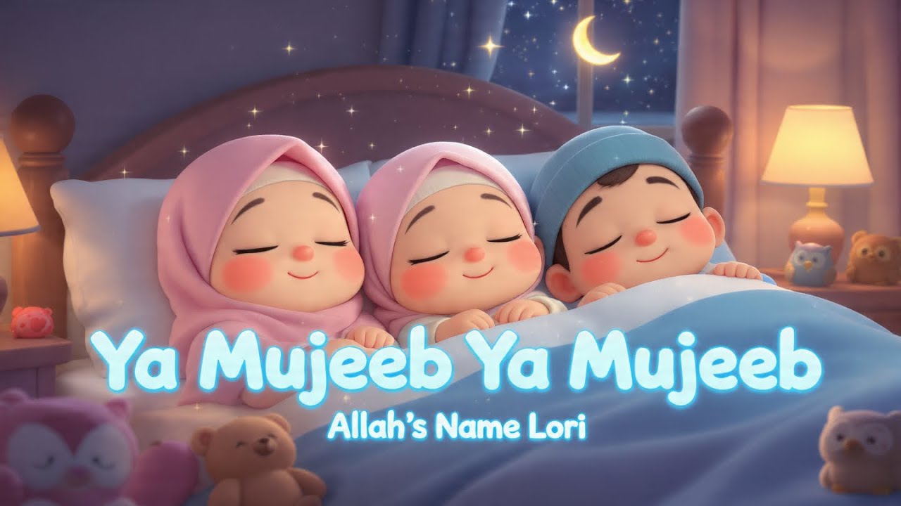 Ya mujeeb Ya Mujeeb | Lori For Kids 🌙 | Islamic Bedtime Rhyme In Hindi Urdu | Sleep • Peace • Dua
