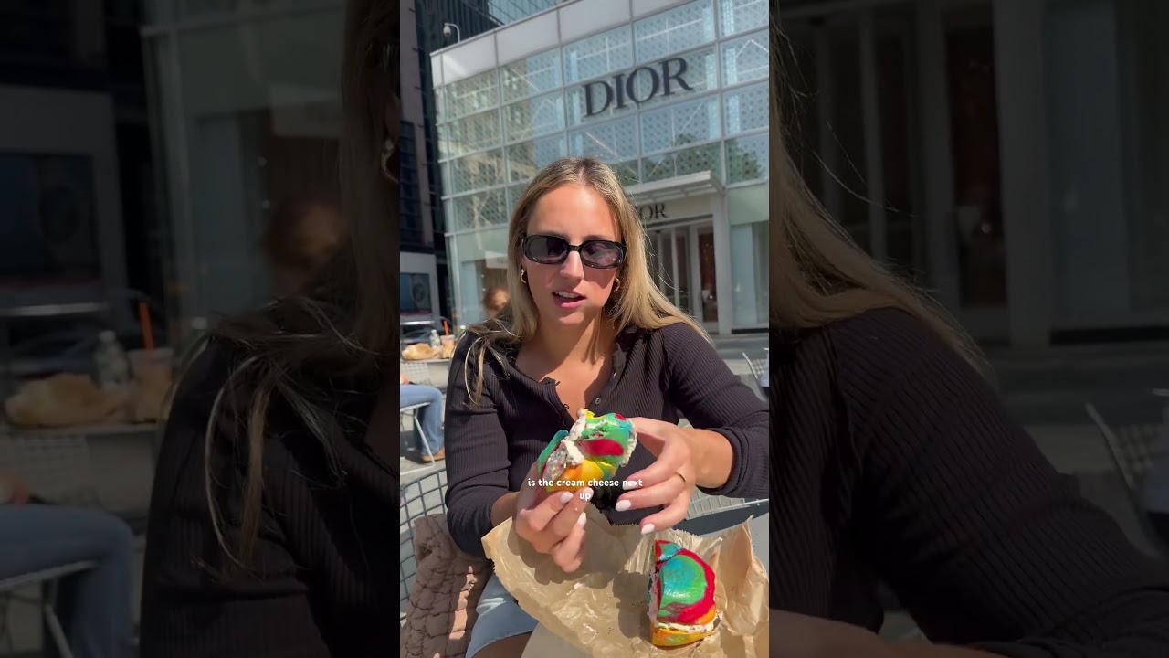 trying bagels around new york city! #travel #bagels #newyork #newyorkcity #nycbagels #foodie #nyc
