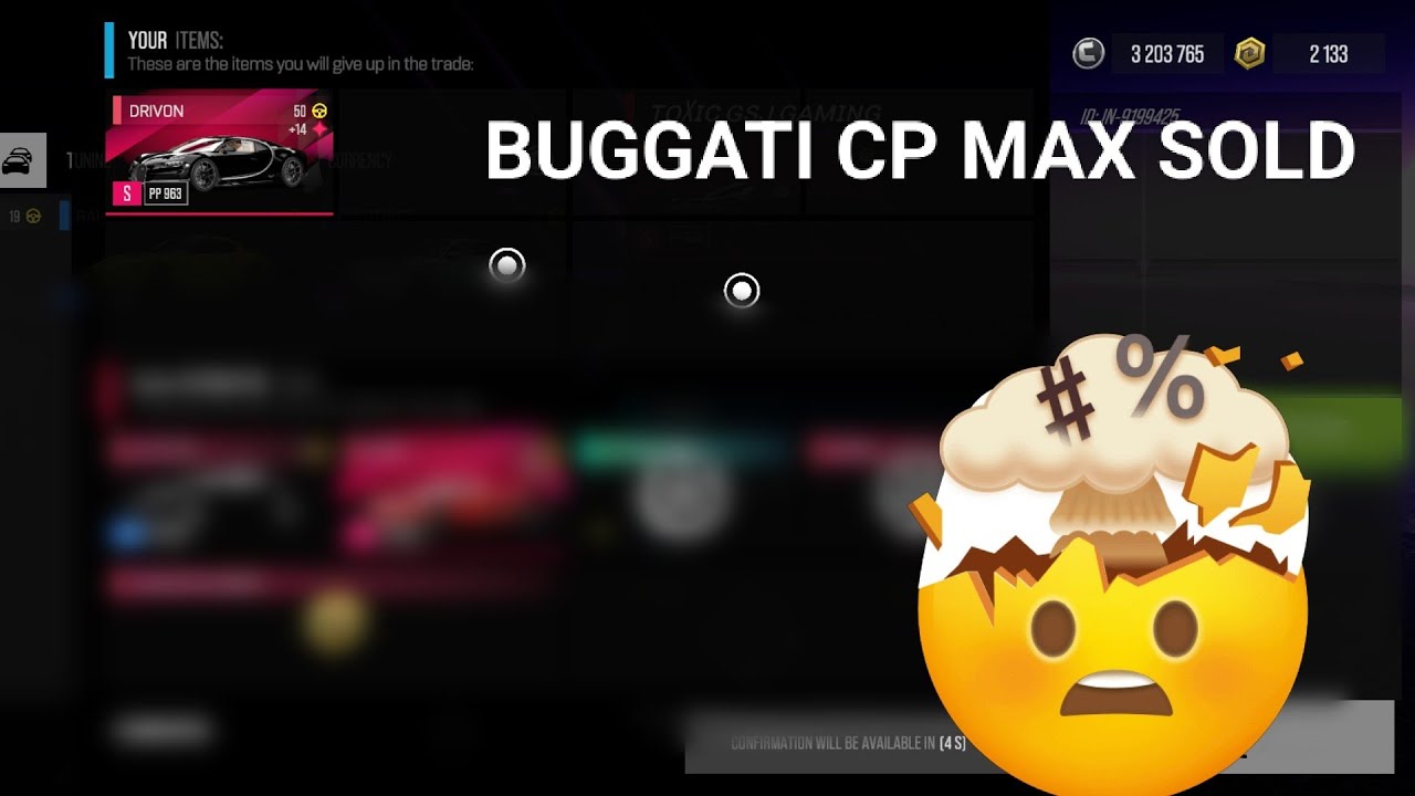 I SOLD MY CP MAX BUGGATI 😭 