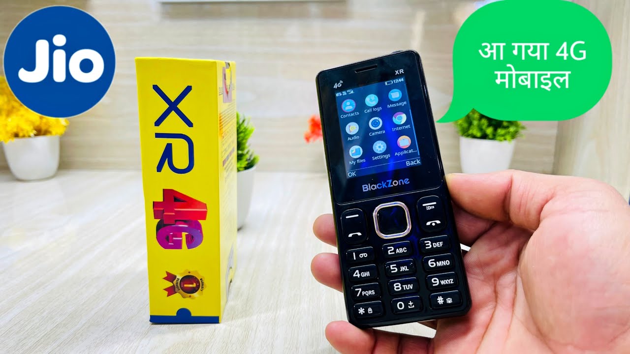 BlackZone Xr Keypad 4G Mobile Jio Dual Sim Support || Unboxing || Review || Full Details in Hindi