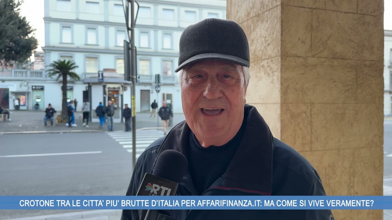 CROTONE TRA LE CITTA' PIU' BRUTTE D'ITALIA
