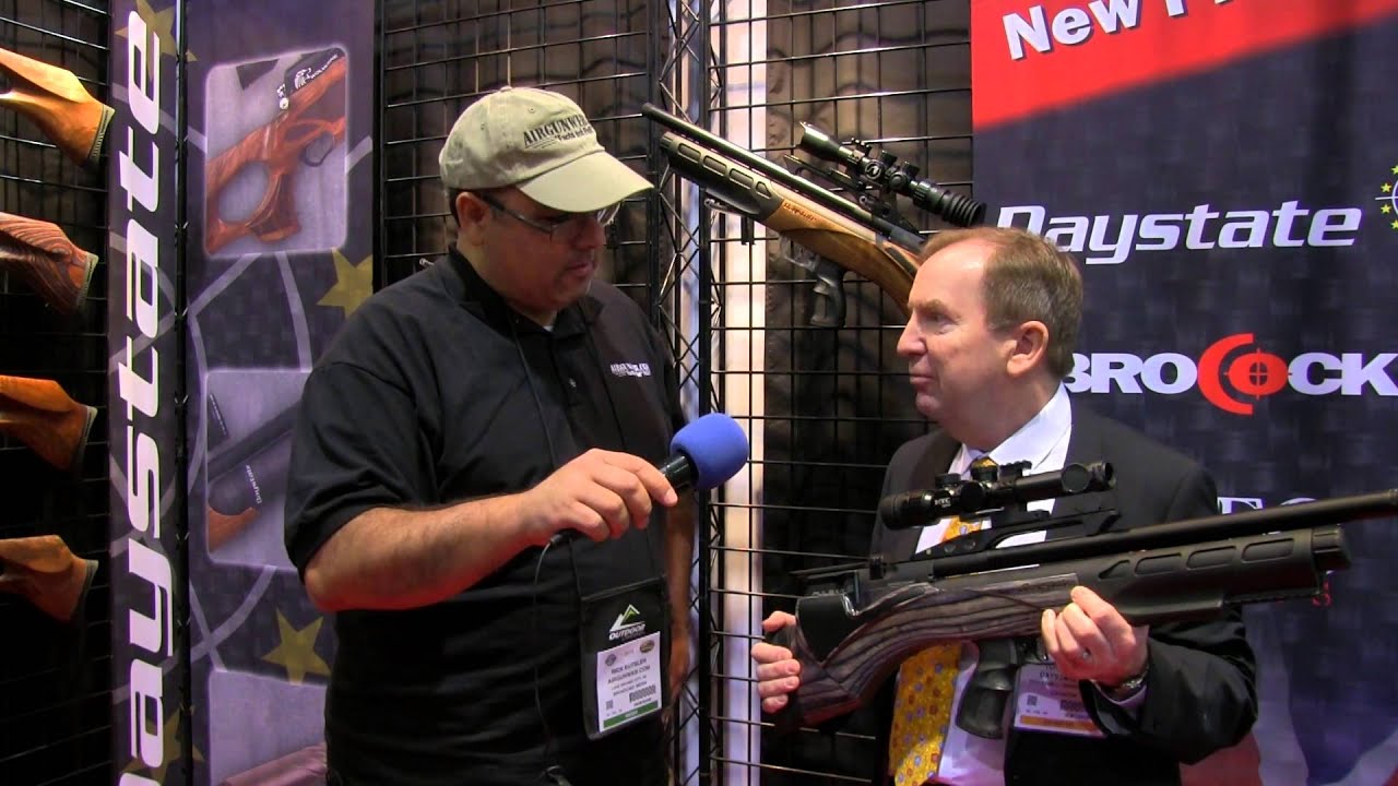 SHOT 2015 Daystate interview with Airgun Expert and Critic Rick Eutsler / AirgunWeb