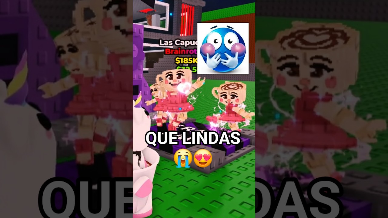 CONSEGU&Iacute; a las CAPUCHINAS😈😍 en STEAL A BRAINROT #roblox #humor