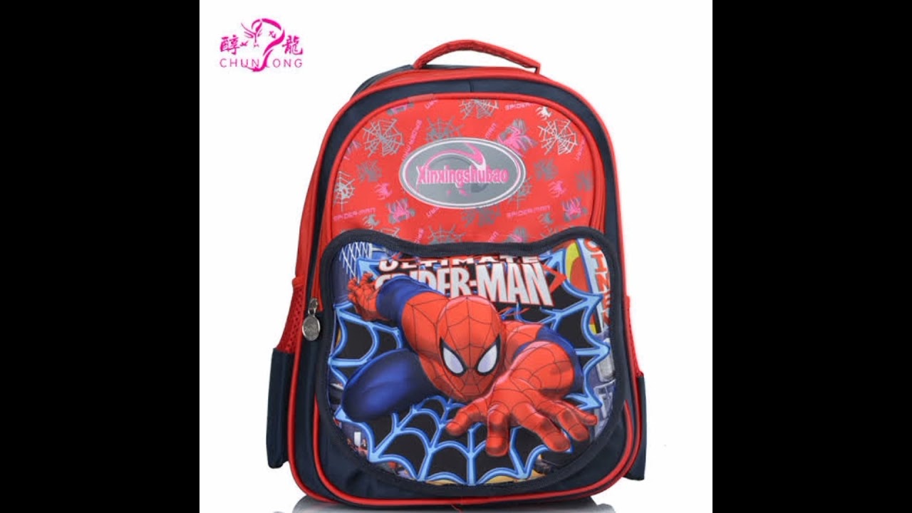 spider men school bag design | new girls school bags | DB Fashion|