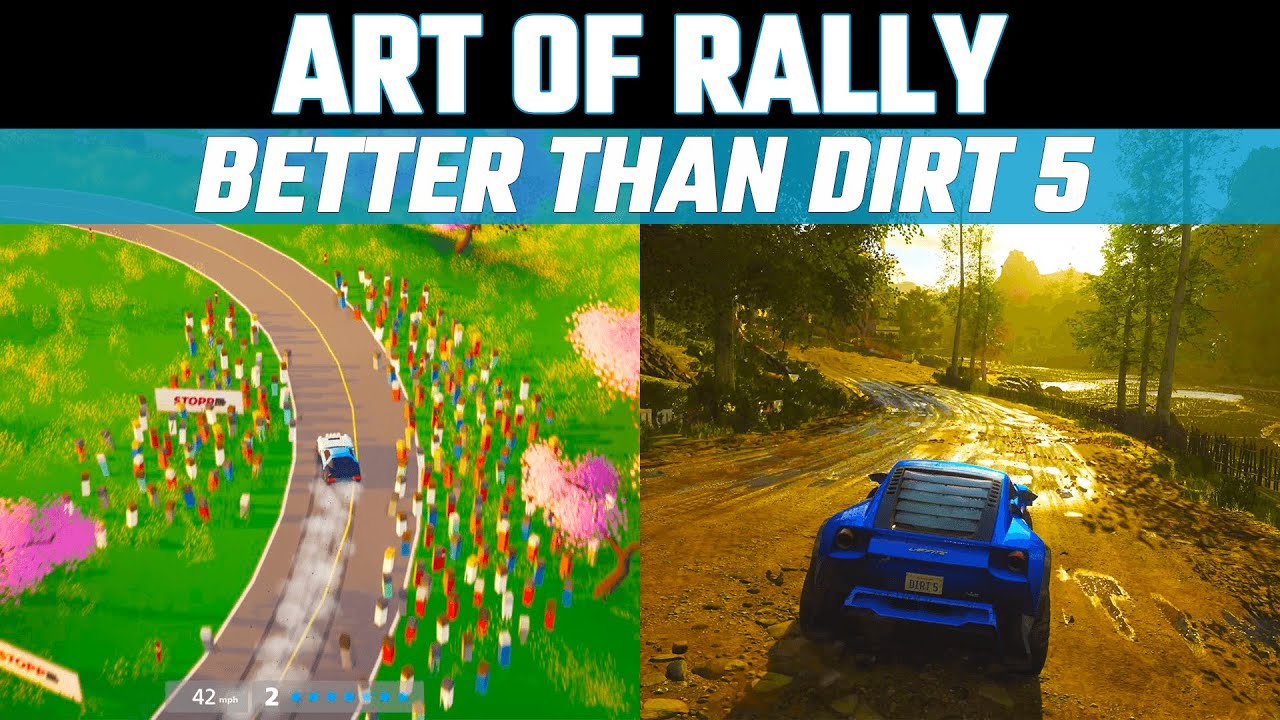 Art Of Rally And Dirt 5  - Two Rally Games, Only One Rally Classic