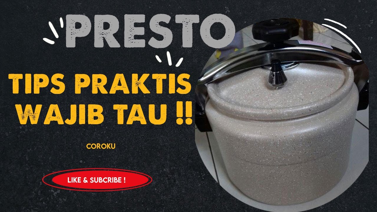 CARA AMAN MENGGUNAKAN PANCI PRESTO BOLDE