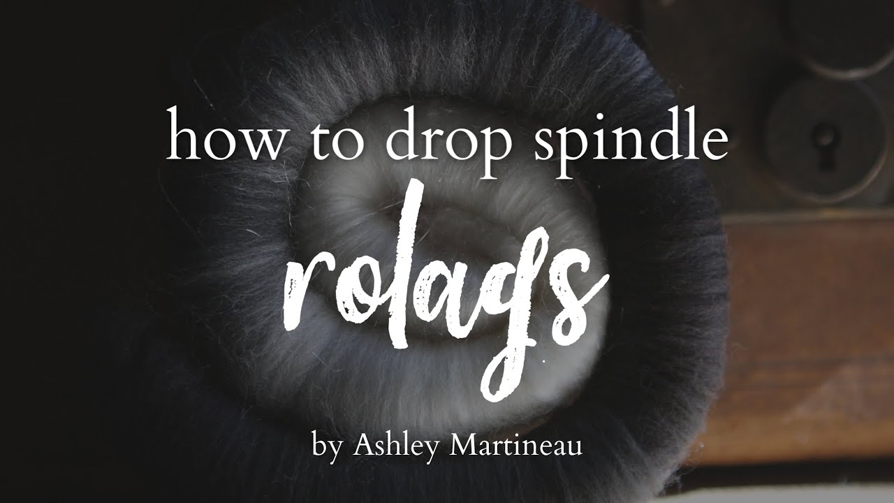 Beginner Drop Spindling - How to Drop Spindle a Rolag into Yarn