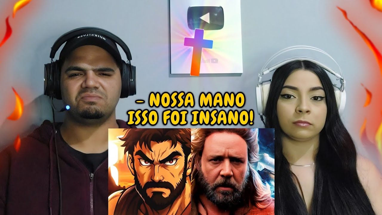 React &bull; Gide&atilde;o (B&iacute;blia) - A Espada de Deus ⚔️+ No&eacute; (B&iacute;blia) - O Dil&uacute;vio