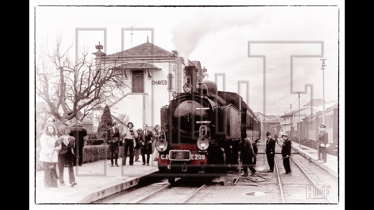 Viagens no Tempo - Centenário da chegada do comboio a Chaves 28081921 - 28082021 (100 imagens)