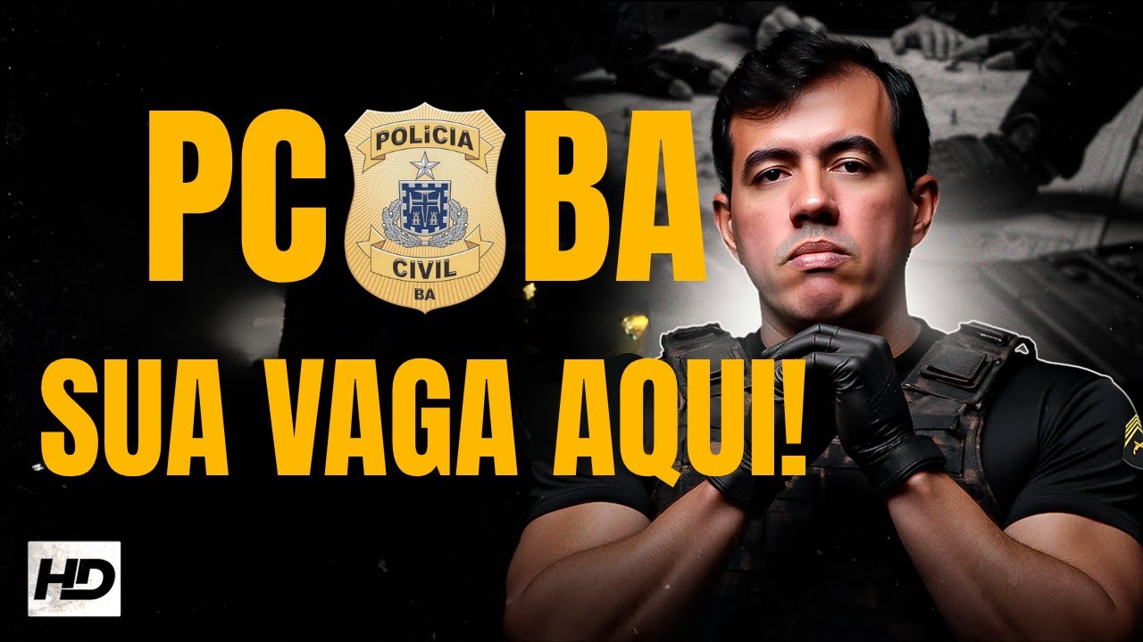 PC BA 2026 SUA VAGA EST&Aacute; AQUI! Veja o que fazer AGORA!