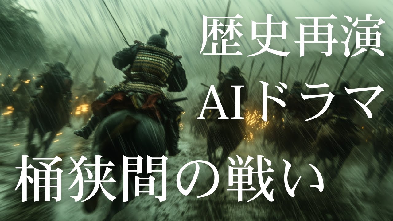 歴史再演：『桶狭間の戦い』〜AIが描く若き信長の賭け〜