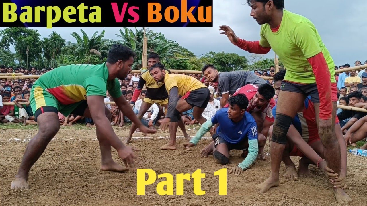 New Goto Khela 2023 / Barpeta Vs Boku / Part 1 / Kabaddi Match Video In Assam  / SR Traveller Vlogs
