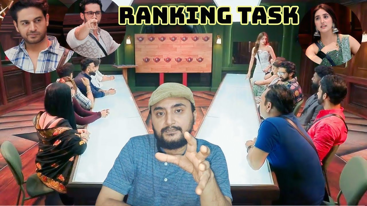 Farhana ki ranking | Biggboss Ranking Task | Who is high Ranking