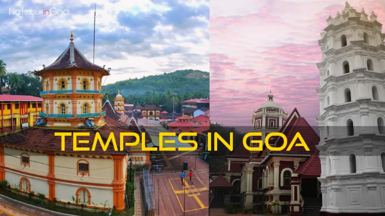 Most Famous & Beautiful Temples in Goa | Temples In Goa | Places to visit in Goa (Episode 1) | Goa