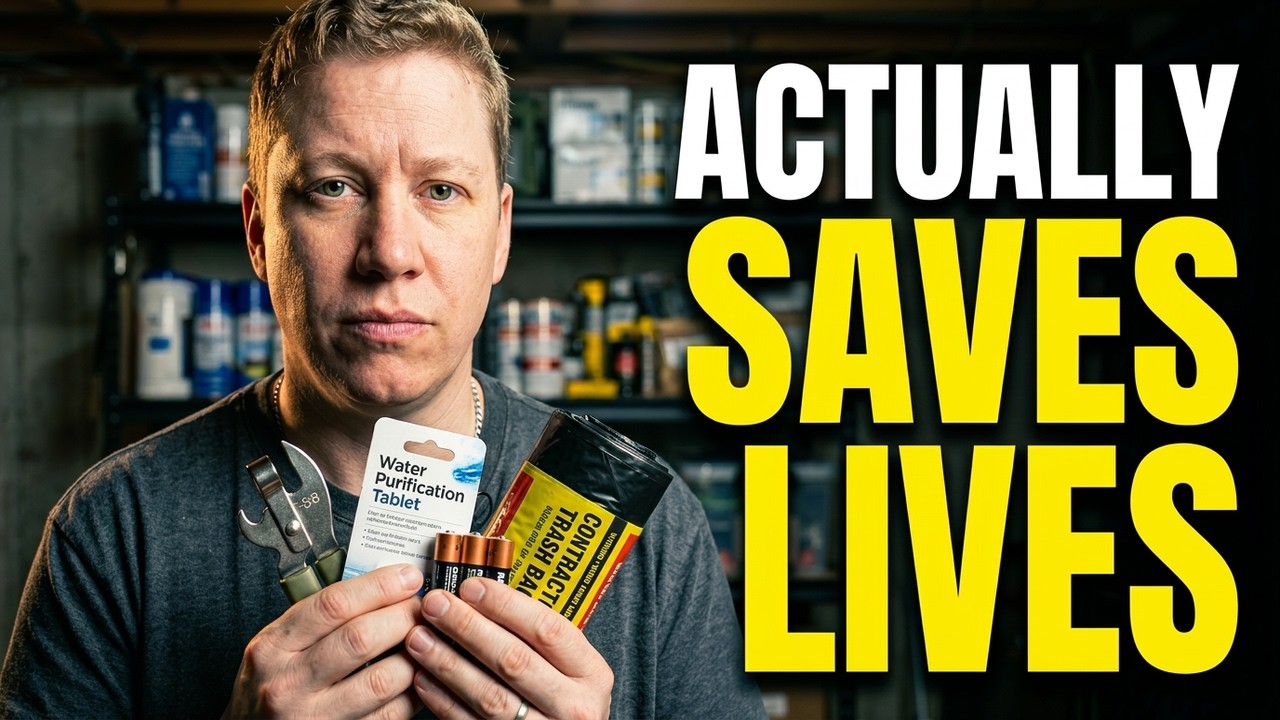 &laquo;Скучный&raquo; список для выживальщиков из Великобритании, который на самом деле спасет вам жизнь.