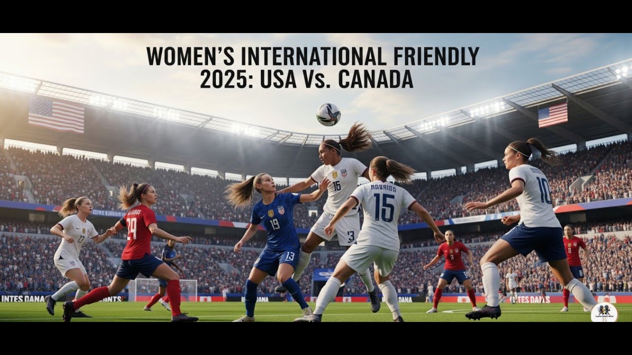 USA vs Canada | Women’s International Friendly 2025 | Full Action Prediction Match