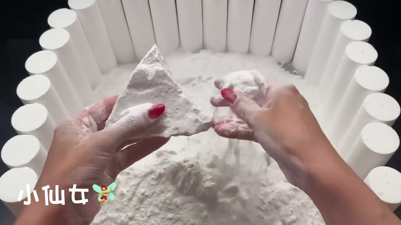 Decompression video #magnesium powder block #ASMR sleep aid video #secondary magnesium powder block