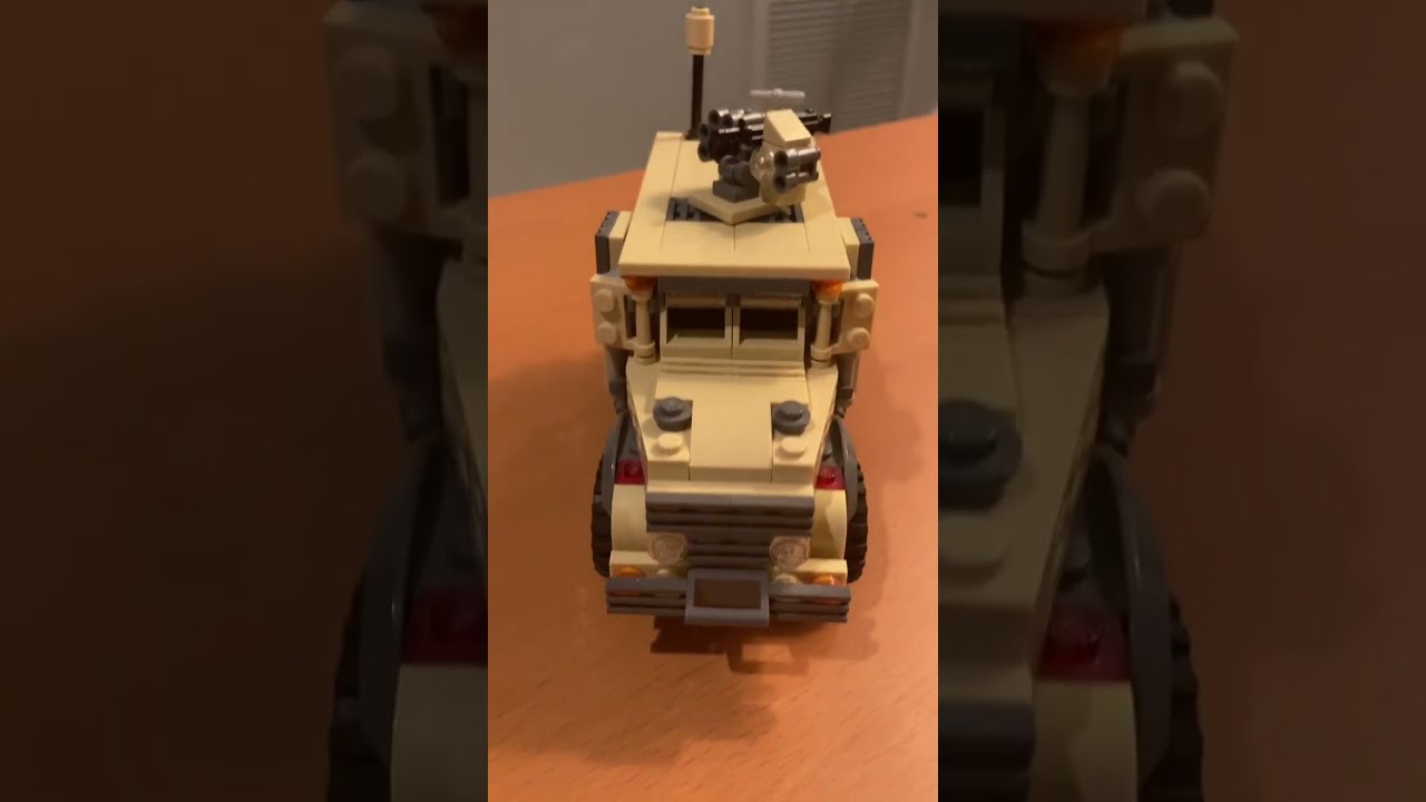 Lego Battle Brick Modern Military MRAP